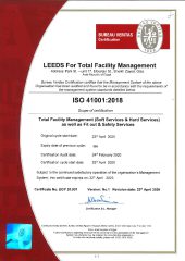 LEEDS TFM 41001-2018 ISO Cert. 2020