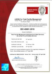 LEEDS TFM 45001-2018 ISO Cert. 2020